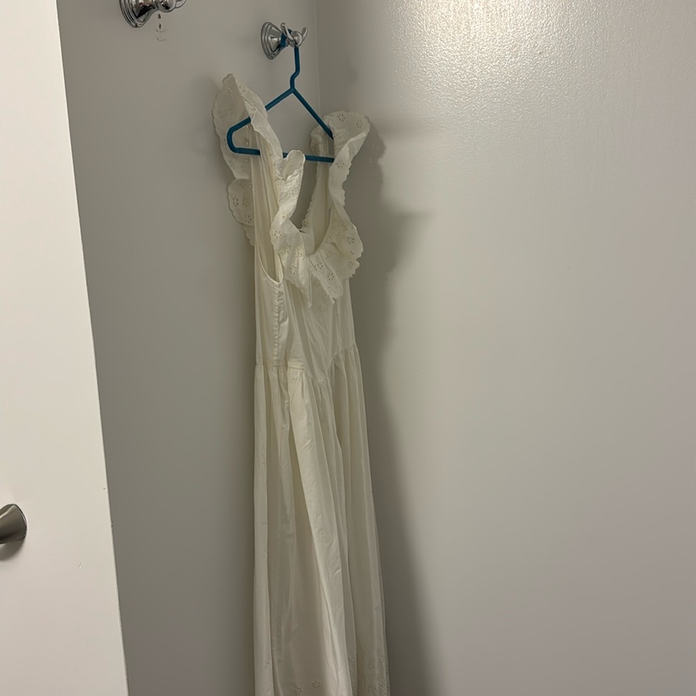 New with tags. White long maxi dress.